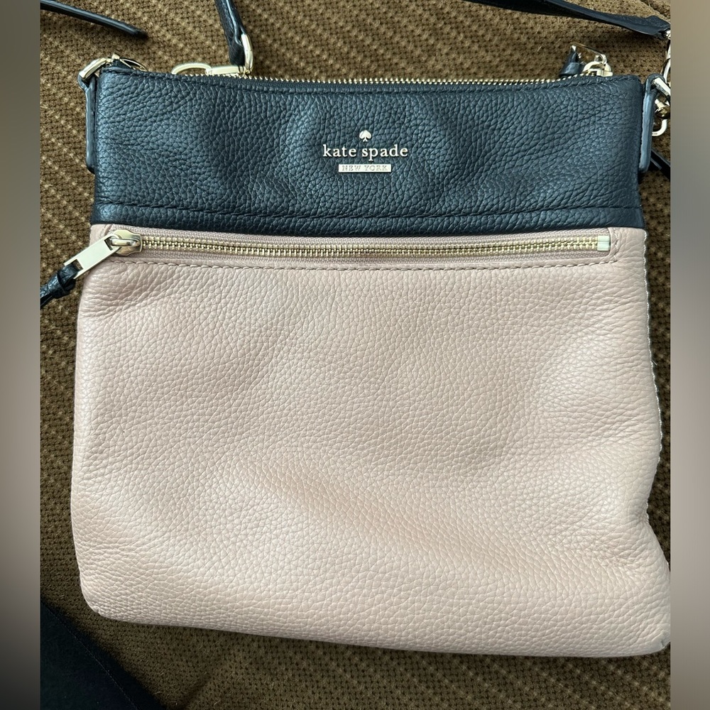 Kate Spade Crossbody in Two-Tone Pink and Black